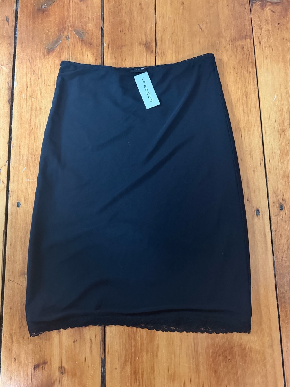Brandy Melville Black Mesh Midi Skirt New with Tags